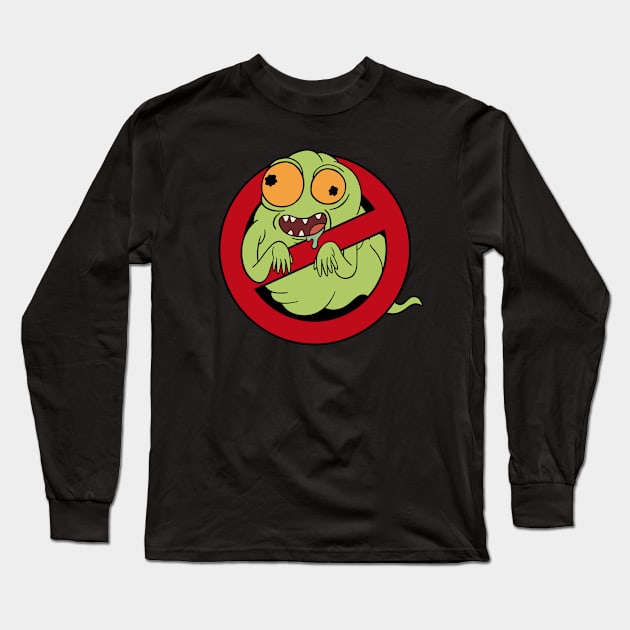 Ghoul Eradicator Long Sleeve T-Shirt by Nostalgic Value